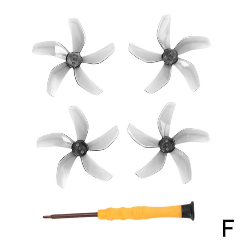 Suitable for DJI NEO drone 5-blade propellers, colored propeller blades, multi-colored ring blades, aftermarket drone parts wholesale.